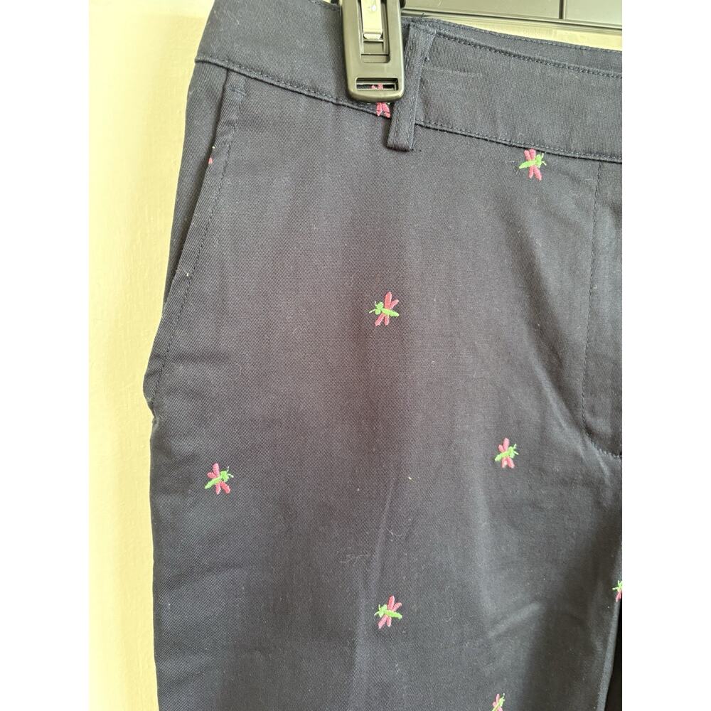 NWT Dragonfly Stretch Capri's Women's Grandmacore Modest 98%Cotton/Spandex | 14